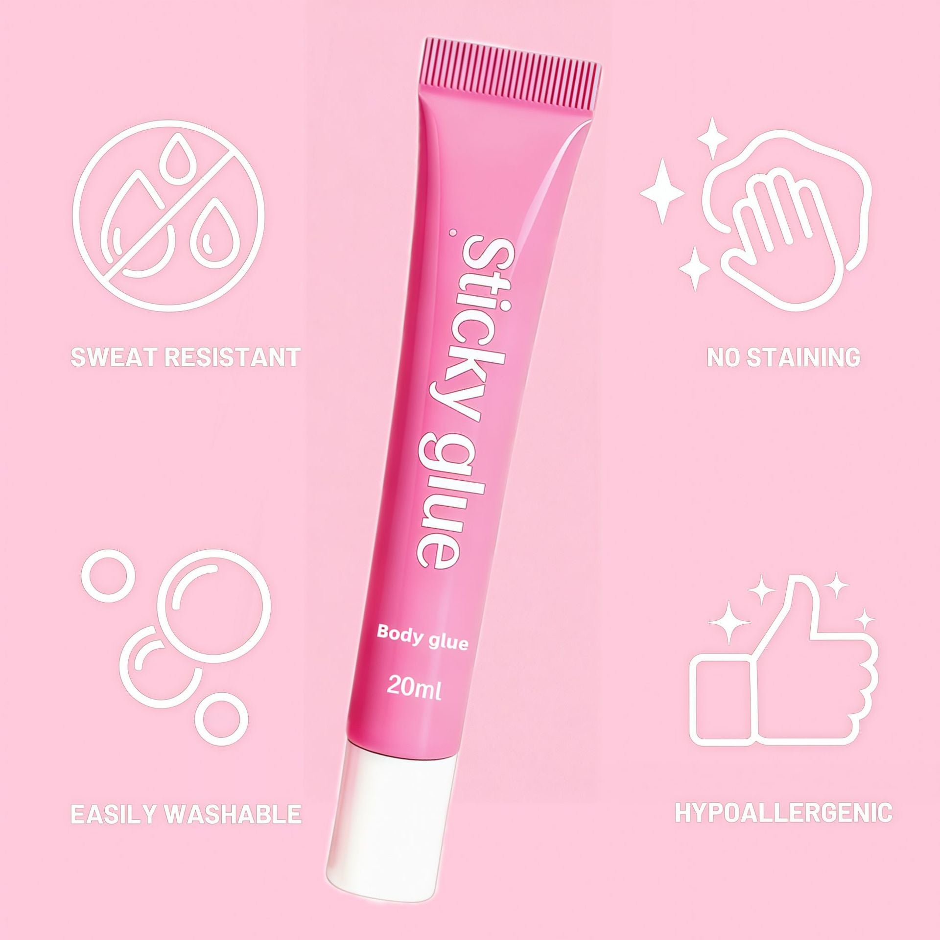 Body Glue Waterproof Long Lasting