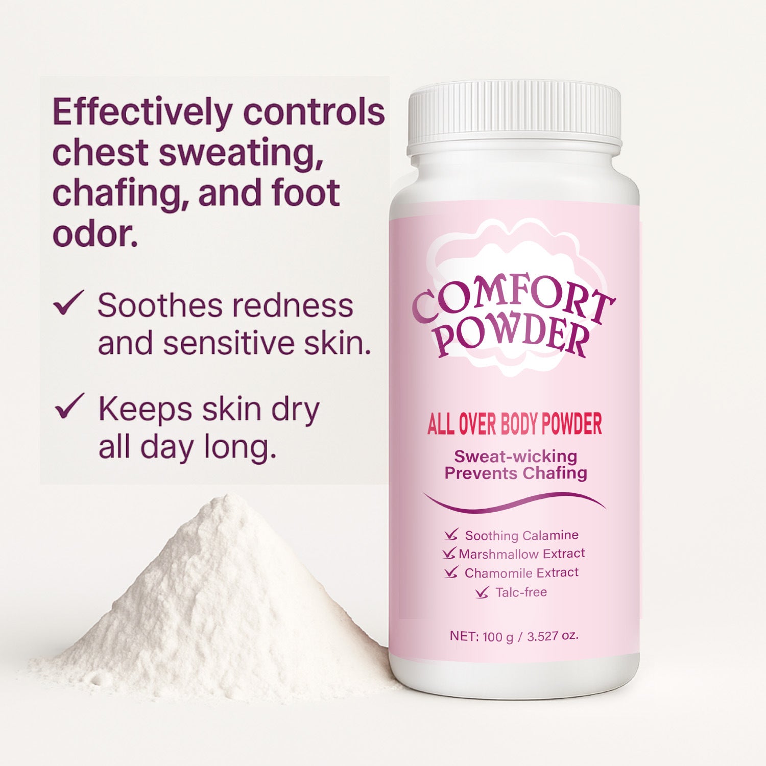 Body Comfort Powder 100g Neutral Pack