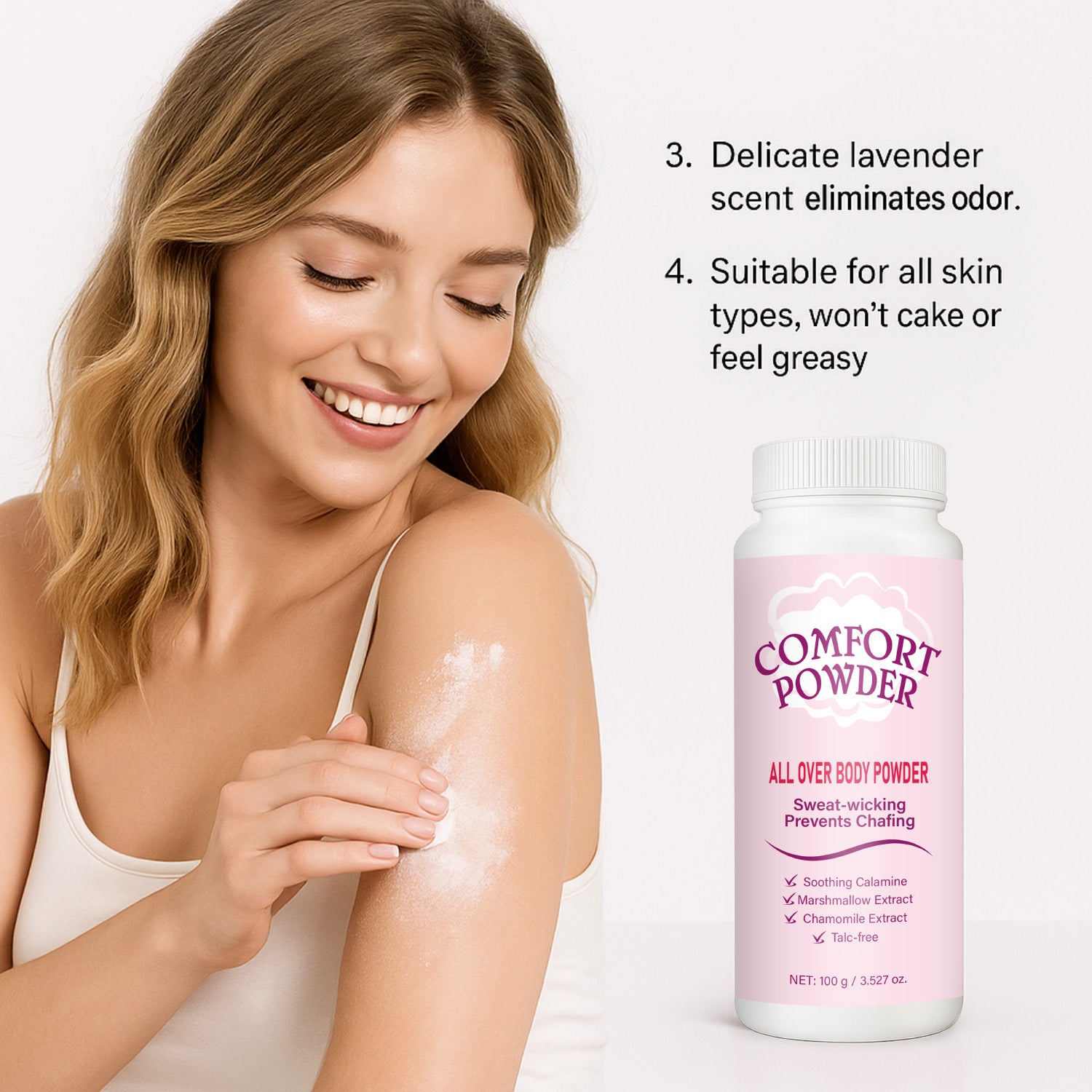 Body Comfort Powder 100g Neutral Pack